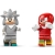 Klocki LEGO 77118 Silver w samochodzie kontra Knuckles w monster trucku SONIC